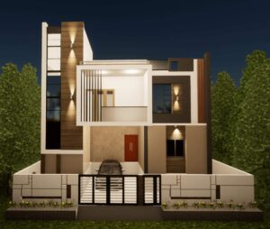 Complete Guide to East Facing House Elevation Designs by Bluemoon Construction